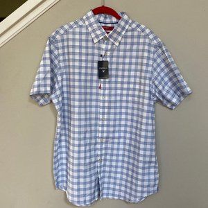Daniel Cremieux Classics Slim Fit Short-Sleeve Cotton Shirt.